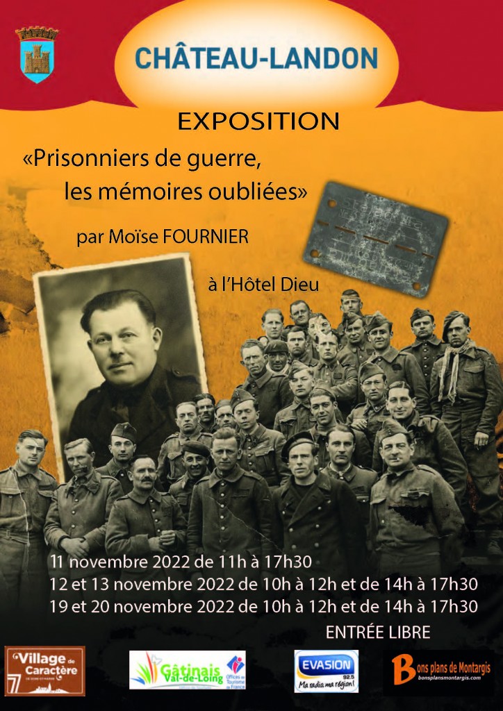 affiche exposition les prisonniers de guerre